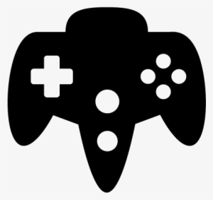 Nintendo 64 Game Controller Vector - Game Controller Silhouette Png