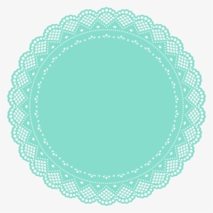 Blue Doily Clip Art At Clker Com Vector Clip Art Online - Doily Vector Png