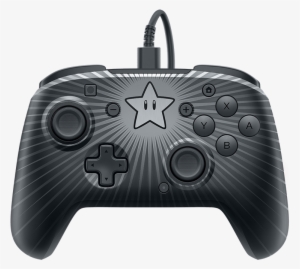 Faceoff™ Wired Pro Controller- Star Mario - Nintendo Switch Faceoff Wired Pro Controller