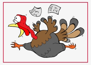 Banner Free Stock Anger Clipart Teacher - Scared Turkey Thanksgiving