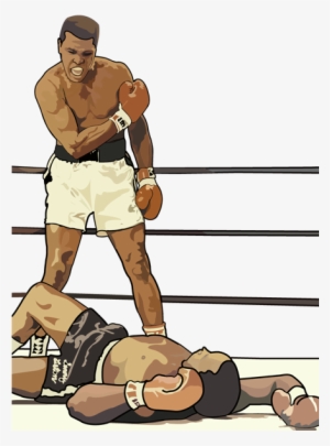 Nearly Finished Ali Vector By Xmusicxmanx - Muhammad Ali Fighting Vector