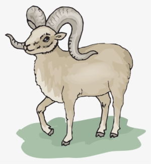 Ram Cliparts - Animated Big Horned Sheep
