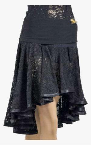 Circle Lace Latin & Rhythm Skirt - A-line