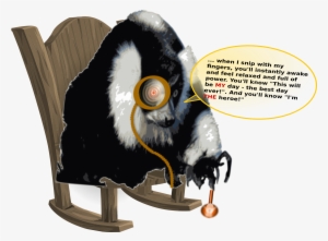 This Free Icons Png Design Of Lemur Hypnotising More