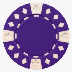 Clay Composite Diamond Suited Poker Chips 50 - Diamond Suited Poker Chip