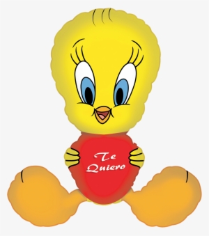 Piolin Sentado Con Corazon Mini Shape Looney Tunes, - Piolin Con Un Corazon