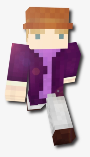 Ylodpng - Willy Wonka Charlie Minecraft Skin
