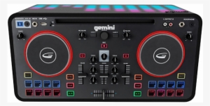 Gemini Mix2go Pro Portable Dj Mixer With Built-in Speakers - Gemini Mix2go Portable Dj Controller