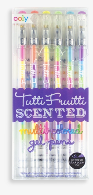 Tutti Fruitti Scented Gel Pens - Tutti Frutti Scented Gel Pens - Set Of 6
