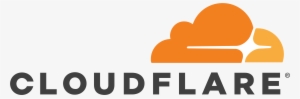 An Orange Cloud With A White Solar Flare Emanating - Cloudflare Logo Png