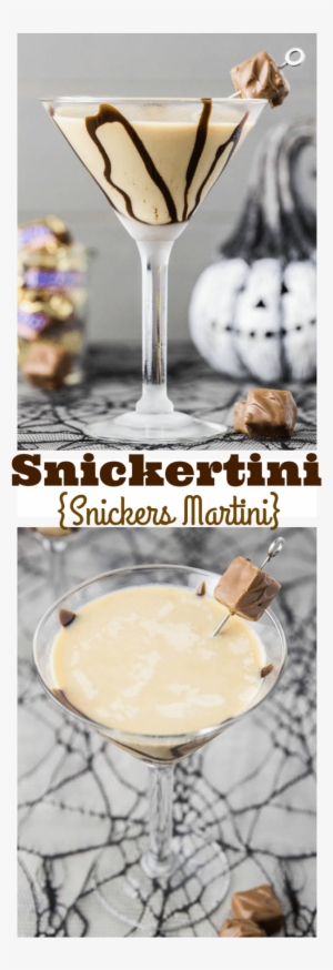 Snickertini - Snickers Martini - Rompope