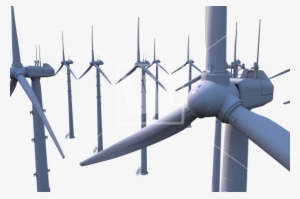 Wind Turbines Farm - Wind Turbine Transparent Png