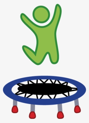 Collection Clipart Trampoline Png - Jumping On Trampoline Png