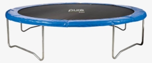 Pure Fun 14' Round Trampoline - Blue