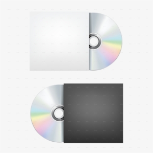 Disc And Cover - Cd Cover With Cd Png