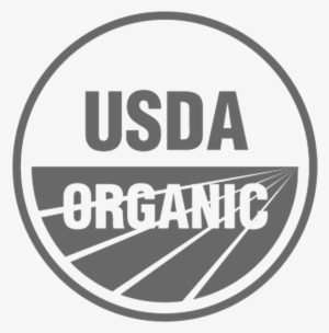 Us - Usda Organic Black And White Png