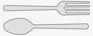 Fork Spoon Knife Household Silver Lusikkahaarukka - Spoon And Fork Clipart