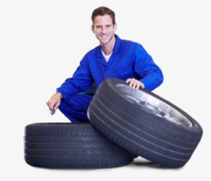 Tire Services Tires Done Right - Mechanic With Tyre