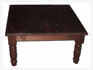 Rectangular Modern Dark Wood Square Coffee Table Simple - Dark Wood Square Table