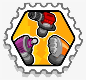Mono Mechanic - Club Penguin Extreme Rescue Stamp