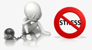 We Often Say Or Have Heard The Word “stress” - Ball And Chain Transparent