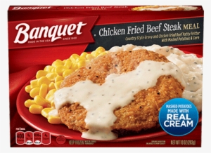 Chicken Fried Beef Steak - Banquet Chicken Fried Steak