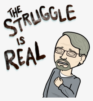 Struggle Is Real Emoji