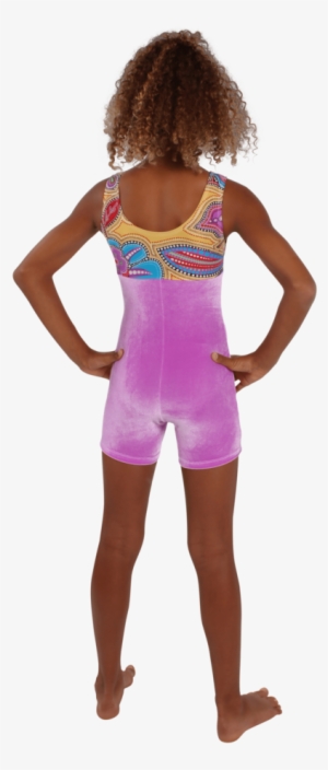 Fiesta Floral Tank Unitard - Girl