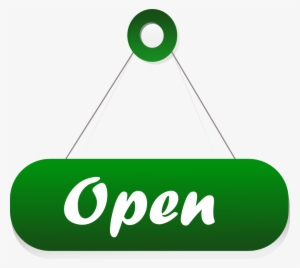 Web Open Sign 300dpi Scruffies - Portable Network Graphics