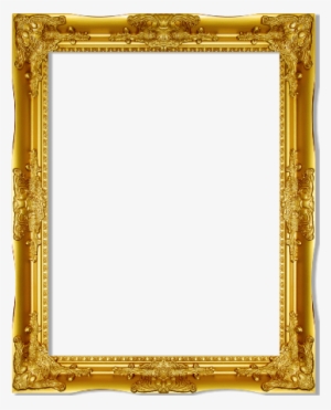 Vintage Gold Frame Png - Frames For Google Slides - 900x1230 PNG ...