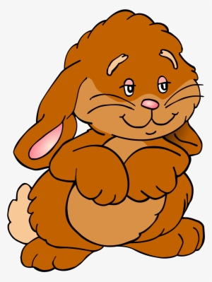 111 Rabbit Clipart Clipart Fans - Easter Bunny Brown Clipart