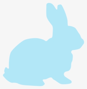 Blue Rabbit Svg Clip Arts 582 X 599 Px