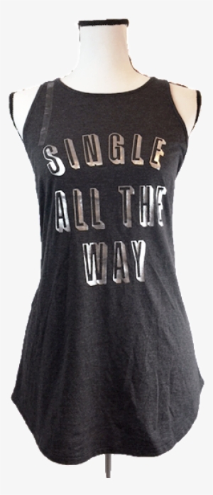 Victoria's Secret "single All The Way" Racerback Tank - Victoria's Secret