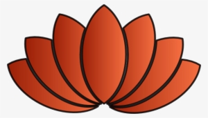 Lotus Clipart Orange