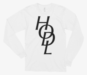 Hodl Ysl Longsleeve White - Logo Comme Des Garçons