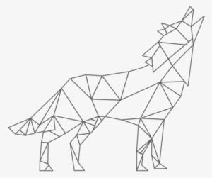 Drawings Images Instructions Easy - Wolf Origami Line Art