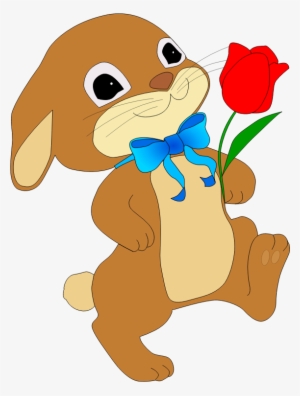 Rabbit Free To Use Clipart - Easter Coloring Books For Kids