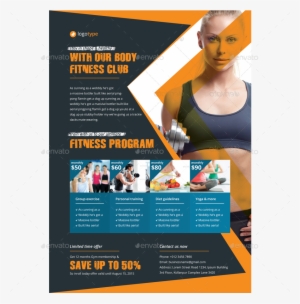 01 Layoutone 02 Layouttwo - Fitness Studio Flyer