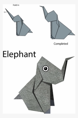 Easy Origami Instructions Elephant