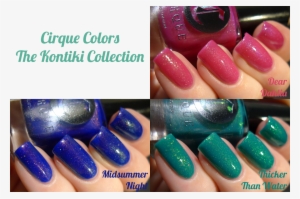 Cirque Colors The Kontiki Collection Collage - Gourmet Farmer Deli Book