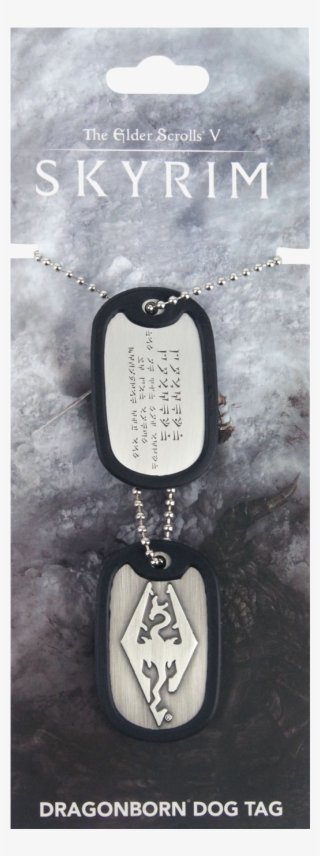 The Elder Scrolls V - Skyrim Dog Tag Dovahkiin
