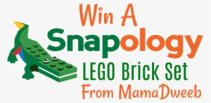 Win A Lego® Brick Set Of The Snapology Mascot Sebastian - Snapology Logo