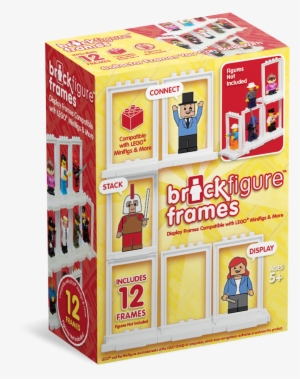 Brick Figure Frames 12-pack For Lego Minifigures - Playset
