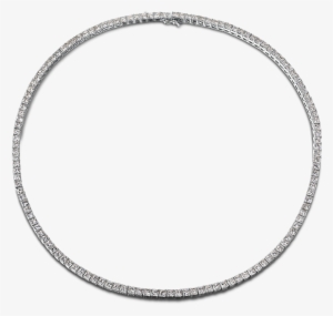 My Girl Diamond Tennis Necklace - Bangle