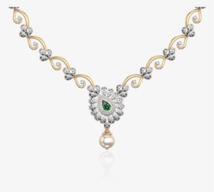 Diamond Necklaces - Light Wweight Tanmaniya Set