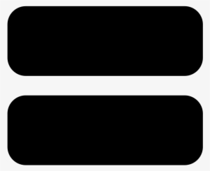 Math Equal Sign Rubber Stamp - Symbole Égal