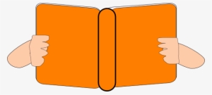 Book Clip Art At Clker Com Vector - Orange Book Clipart
