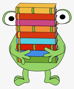 Stack Of Books Clipart - Monster Clipart School