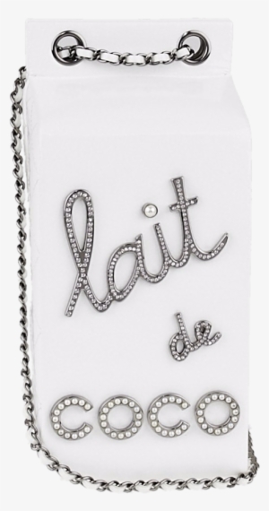 Chanel Evening Bag Lait De Coco White