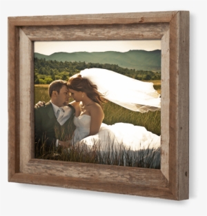 Handcrafted Wood Barn Frame - Bay Photo Barnwood Frame